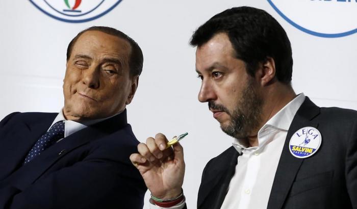 Salvini attacca Berlusconi: parli come un frustrato di sinistra