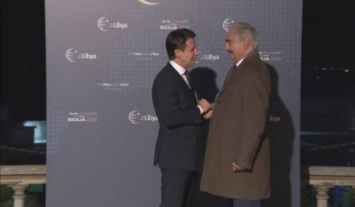 Haftar arriva a Palermo e la conferenza sulla Libia prende quota