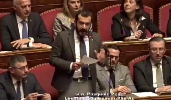 Il senatore del PSd'Az Pasquale Pepe