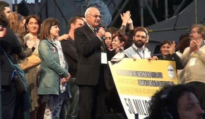 Elio Lannutti, senatore del M5s