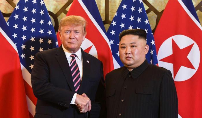 Trump e Kim Jong Un