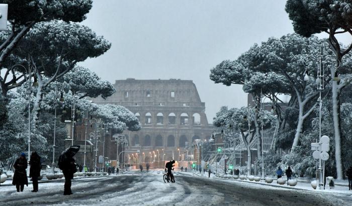 In alcune regioni d'Italia è tornato l'inverno