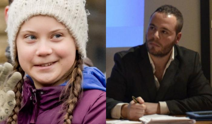 Greta Thunberg e Umberto Bosco