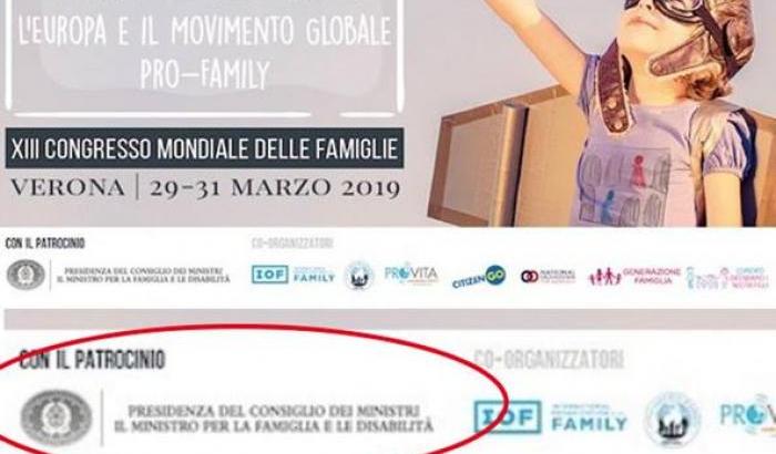 Il patrocinio di Palazzo Chigi al XIII Congresso Mondiale delle Famiglie