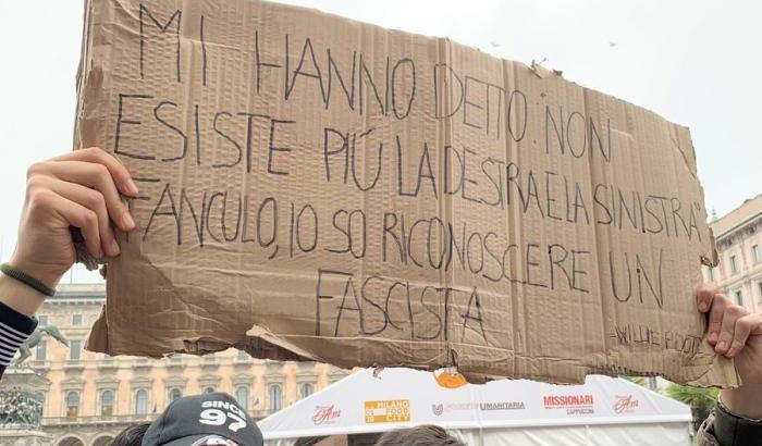 La manifestazione del 25 aprile