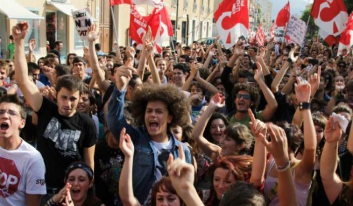 Manifestazione studenti