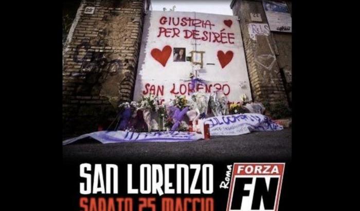 Adunata dei fascisti di Forza Nuova a San Lorenzo: l'Anpi chiede che sia vietata