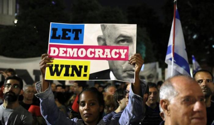 Proteste in Israele contro Netanyahu