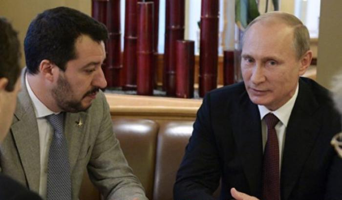 Putin rivela: "Abbiamo contatti costanti con la Lega di Salvini"