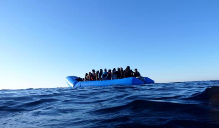 Migranti -immagine d'archivio