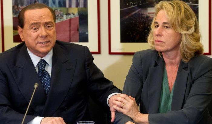Silvio Berlusconi e Stefania Craxi