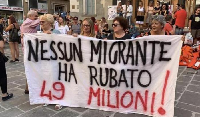 Proteste contro la Lega