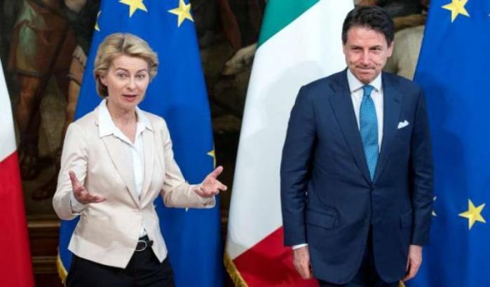 Ursula von der Leyen e Conte