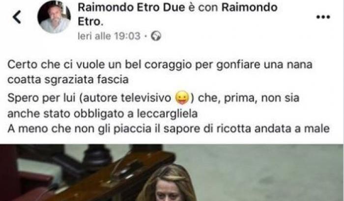 "Coatta, nana, sgraziata": Meloni querela l'ex brigatista sessista