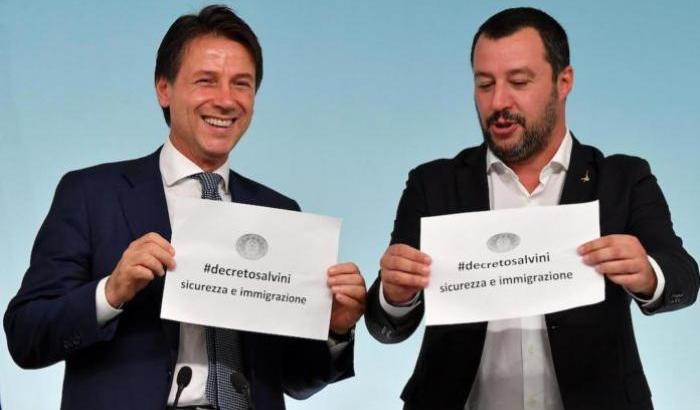 L'odio di Salvini contro Giuseppe Conte: "Indegnamente premier"
