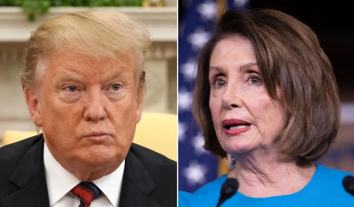 Pelosi attacca frontalmente Trump "Manipola la legge per i suoi scopi"
