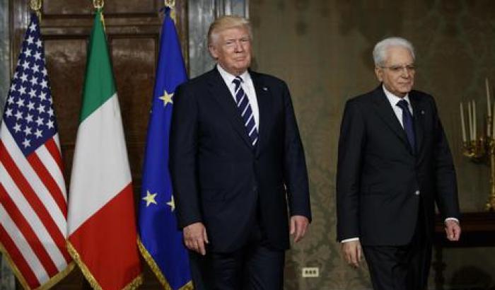 Trump e Mattarella