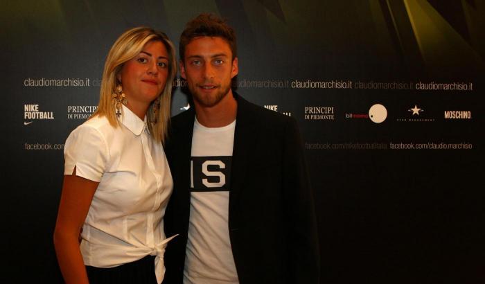 Marchisio e la moglie