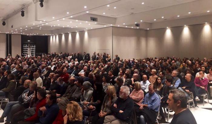 Grillini a Bologna all'incontro di Di Maio