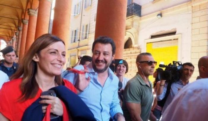 Salvini in Emilia