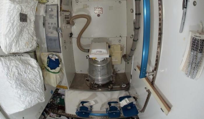 Un bagno della Iss