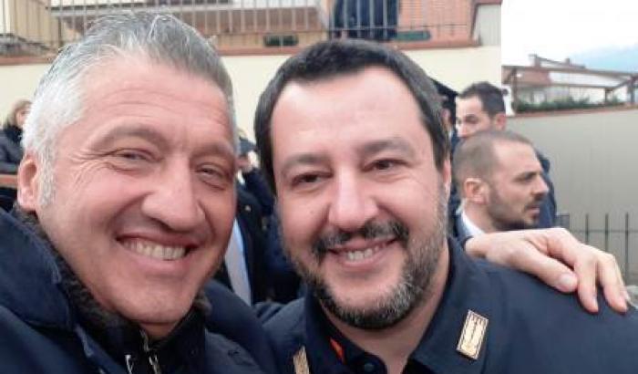 Franco Vannucci e Matteo salvini