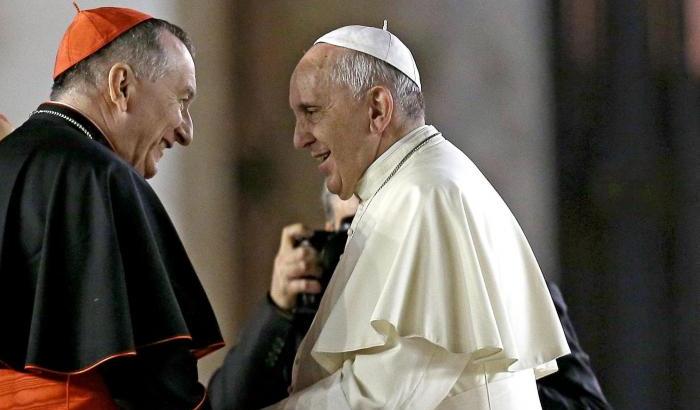 Il cardinale Parolin e Papa Francesco