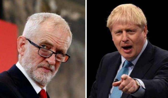 Corbyn e Johnson