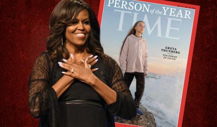 Michelle Obama a Greta: "Non permettere a nessuno di offuscare la tua luce"