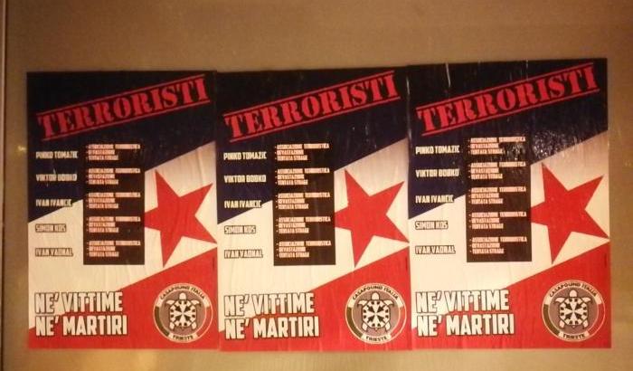 I manifesti con la provocazione di CasaPound