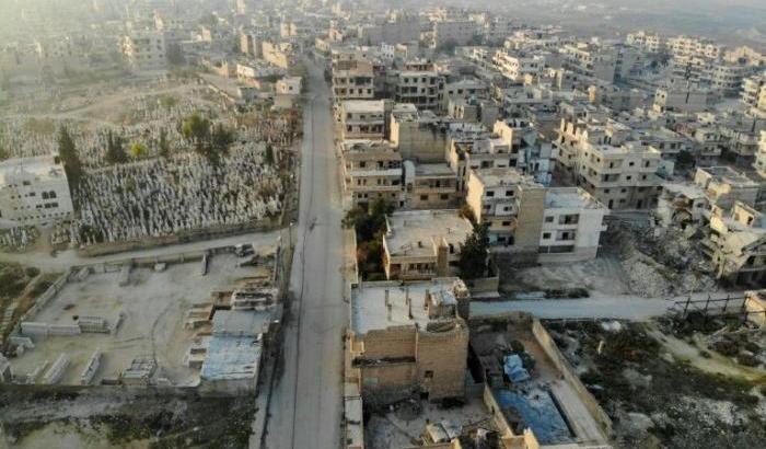 Bombardamento in Siria