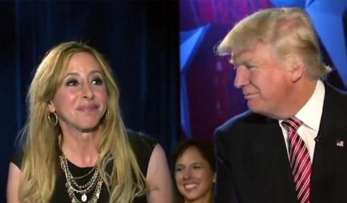 A.J. Delgado con Donald Trump