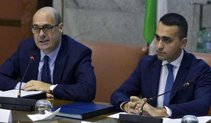 Nicola Zingareti e Luigi Di Maio