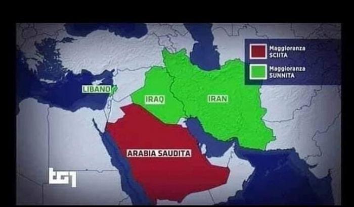 La mappa del Tg1