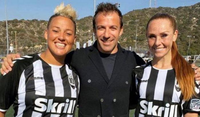 Negli Usa la rivoluzione di Del Piero: due giocatrici in squadra insieme agli uomini