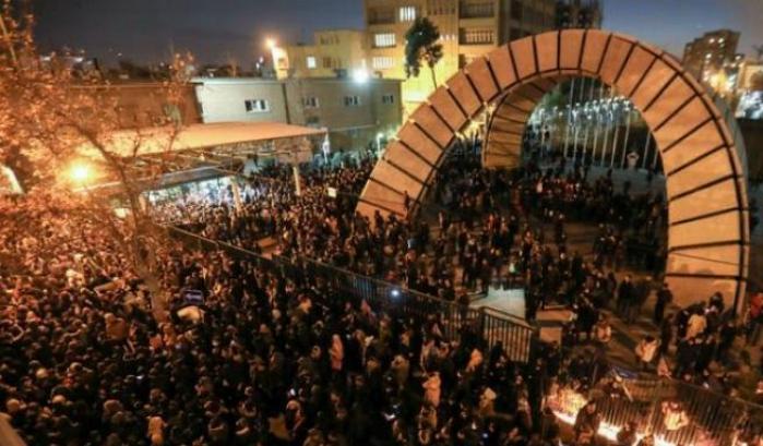 Manifestazioni di protesta a in Iran