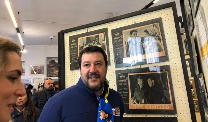 Salvini a Brescello