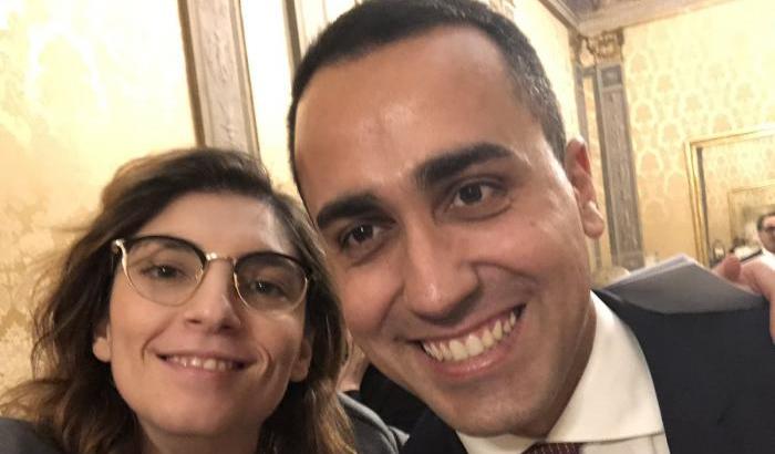 Laura Castelli e Luigi Di Maio