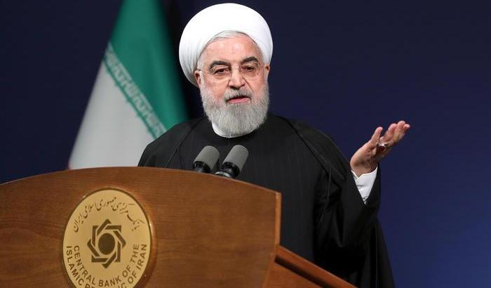 Il presidente della Repubblica islamica dell'Iran Hassan Rohan