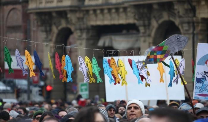 Torino, le Sardine si incontrano al Teatro d'Erba e fanno Sold Out