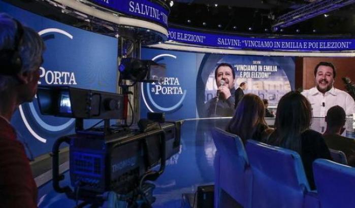 Marchetta elettorale per Salvini: ora la Rai ripara dando spazio Zingaretti