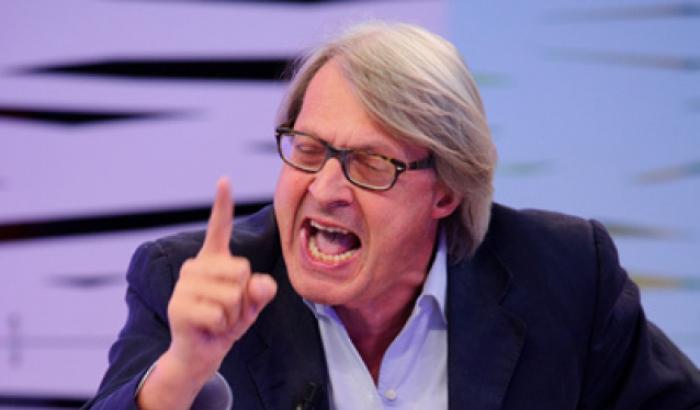 Sgarbi ormai straparla: "La Lega in Emilia è il nuovo Partito Comunista"