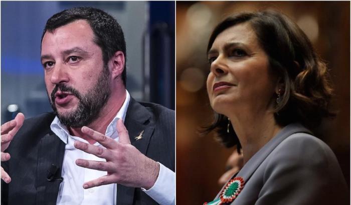 Salvini e Boldrini