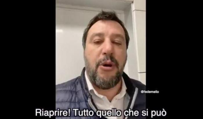 Salvini l'indeciso: Passa da 'blindiamo i confini' a 'bisogna aprire tutto' nel giro di una settimana