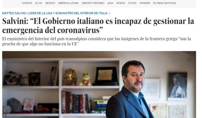 L'articolo di El Pais