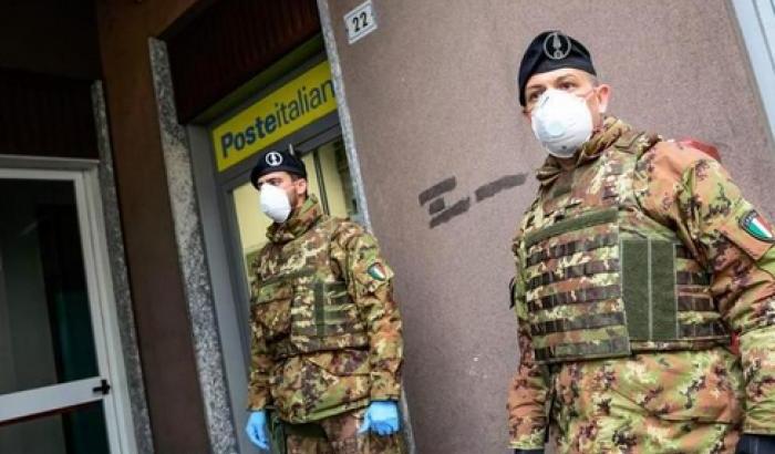 MIlitari nei controlli durante il Coronavirus