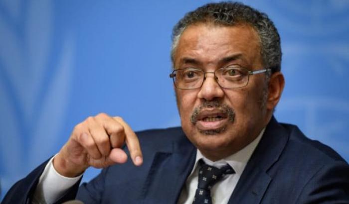 Il direttore dell'Oms Tedros Adhanom Ghebreyesus