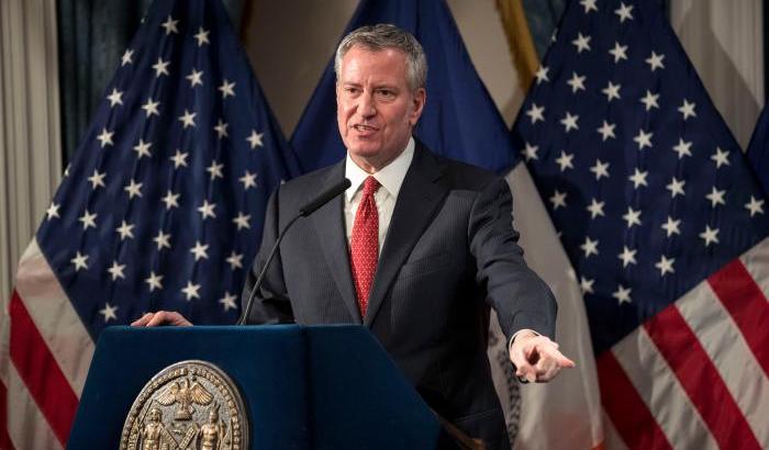 De Blasio attacca Trump sul coronavirus: "Deve capire che siamo in guerra"