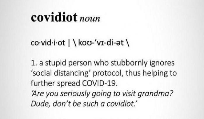 Non rispettano le misure e se ne fregano del contagio: per Urban Dictionary sono i 'Covidiots'