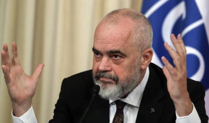 Il premier albanese Edi Rama